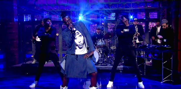 Gay Rapper @LE1FNY On @Letterman