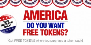 Free Tokens for our American BBs this Weekend Only!