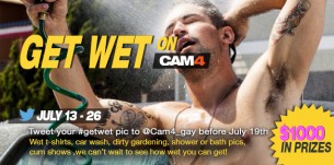 #getwet to Win CAM4 Tokens! (CONTEST)