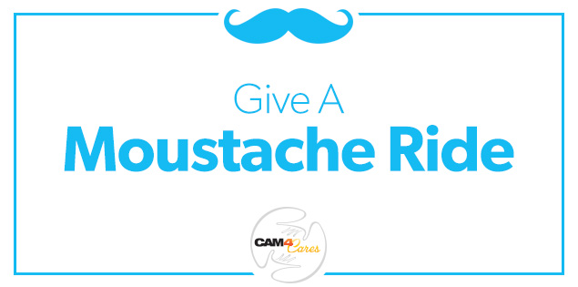 No Moustache? Support Movember with CAM4 Gifts!