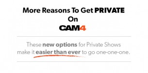 NEW Private Show Prices on CAM4