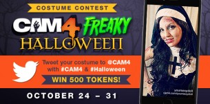 Freaky Halloween Costume Contest on CAM4