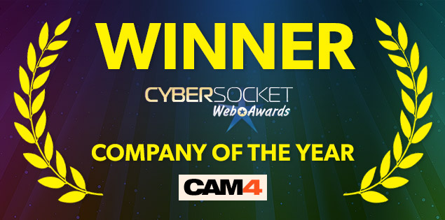 CAM4 Wins Company Of The Year