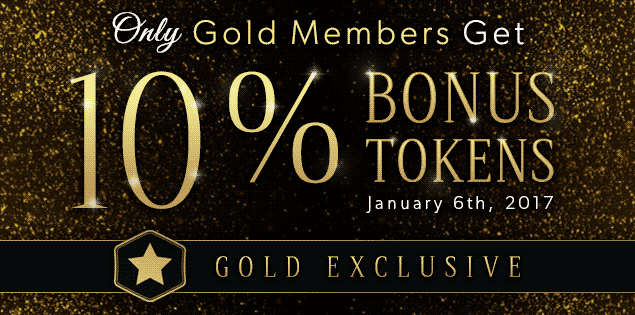 For CAM4 Gold Members Only: 24 Hour Token Sale