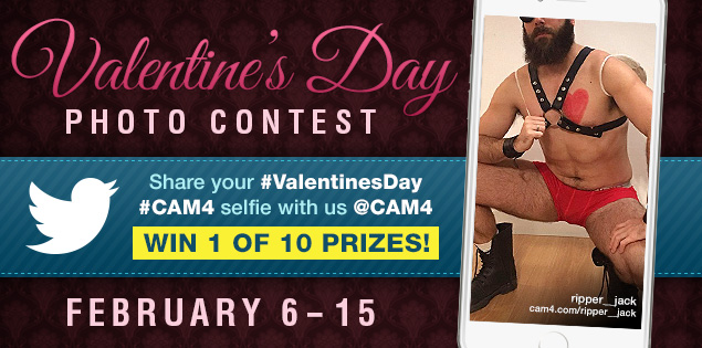 Win 1 of 10 Prizes for Your #ValentinesDay Selfie