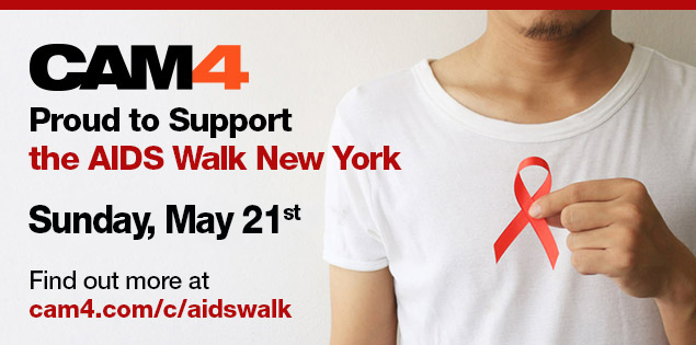 CAM4 is Proud To Support The New York Aids Walk