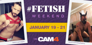 Celebrate Fetish Day on CAM4: January 19th – 21st