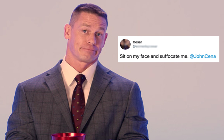 John Cena Quenches our Thirst in New Buzzfeed Video!