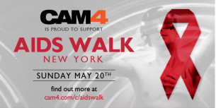 CAM4 to Support the New York Aids Walk 2018