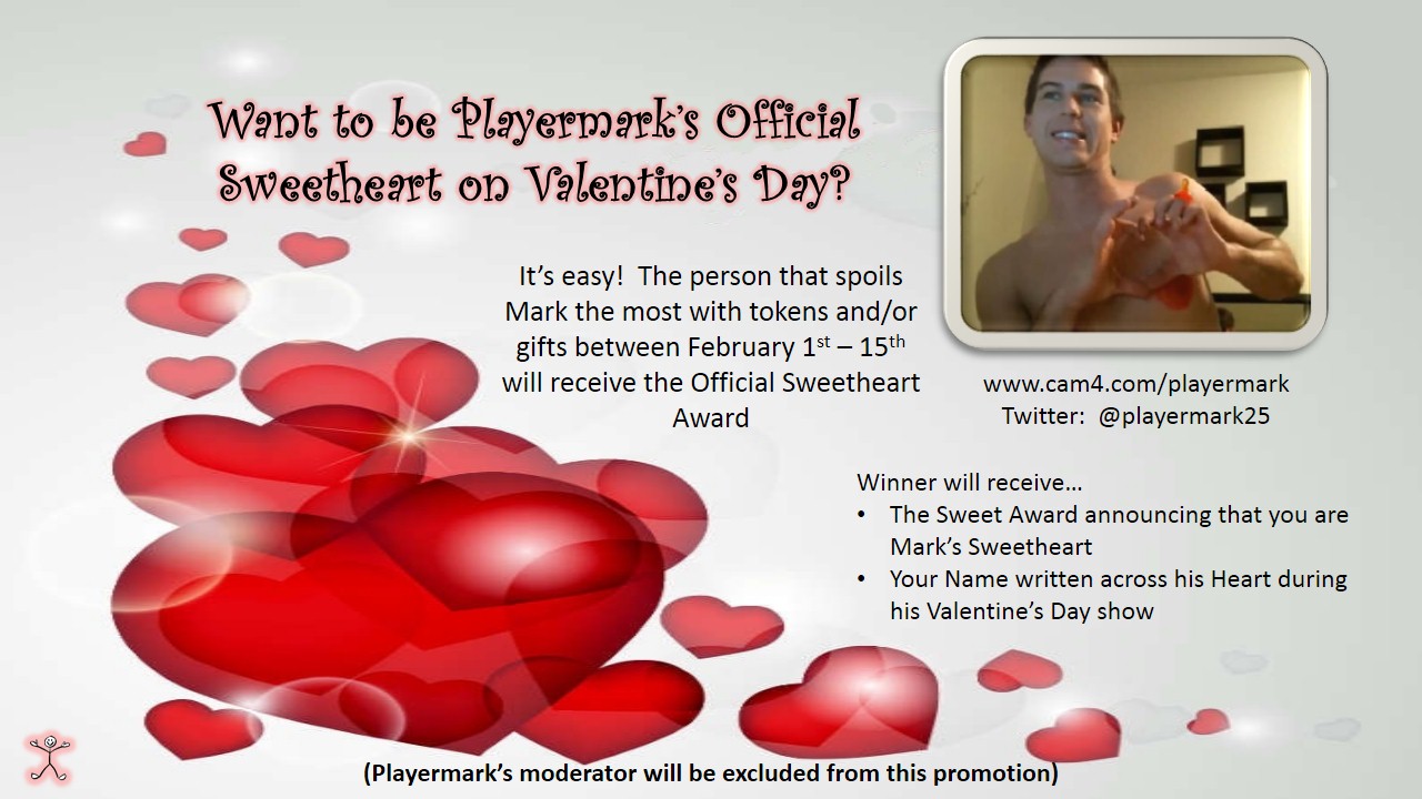 @playermark25 And His Valentine Promotion