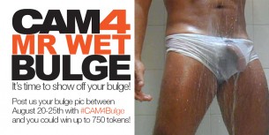 Mr Wet Bulge 2015: Best Bulge on CAM4
