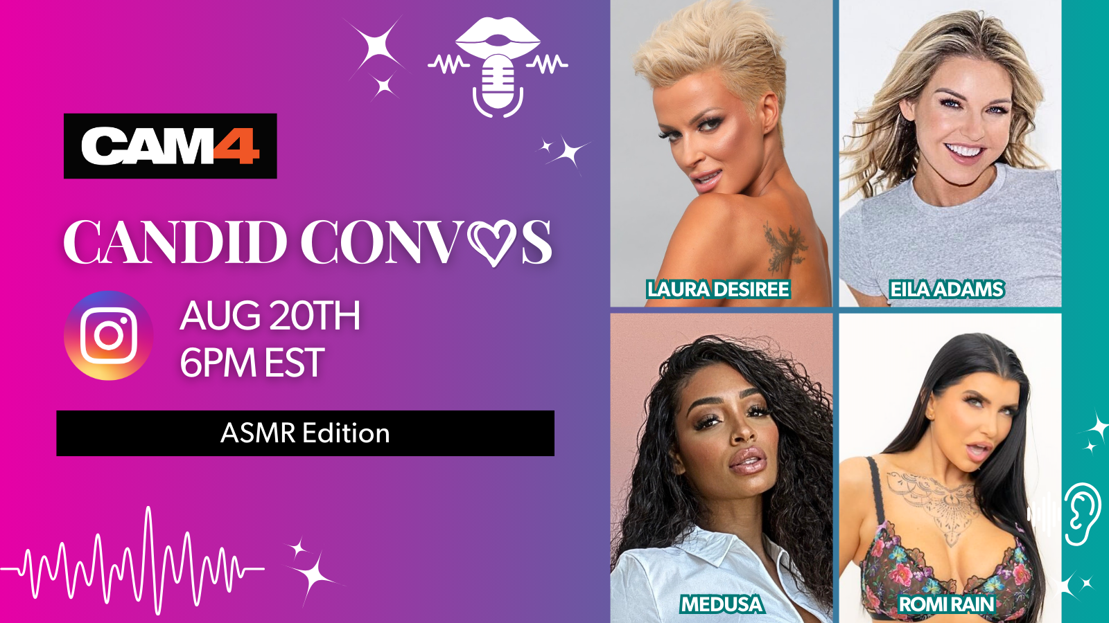 Erotic Stimulation : Candid Convos stirs the senses with an ‘ASMR Edition’