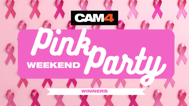 CAM4’s Pink Party Weekend 2025 🎀 Winners