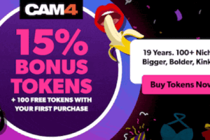 19 Years Old. 100+ Niches. A celebration. CAM4’s Birthday Token Offer is Here!
