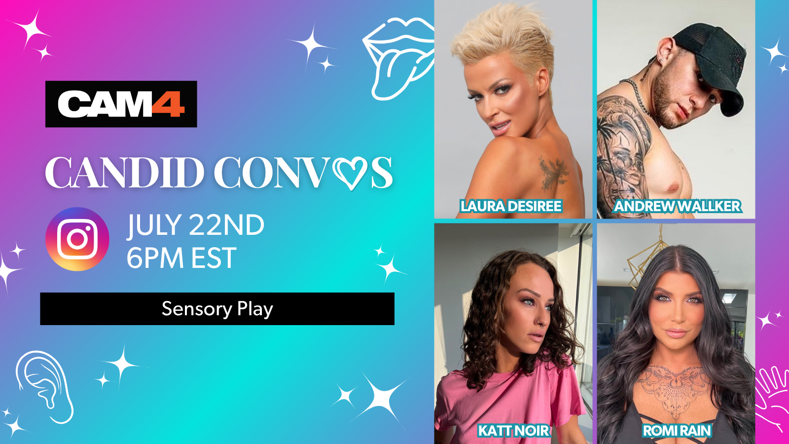 Candid Convos : Exploring the Senses & Unlocking Potential