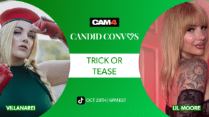 Candid Convos : Trick or Tease, Cosplay & Alter Egos, and NOW on TikTok