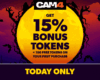 Get a Spooktacular 15% BONUS on Tokens – Limited Time Only.