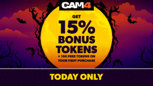 Get a Spooktacular 15% BONUS on Tokens – Limited Time Only.