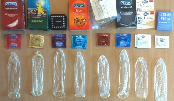 Types of condoms