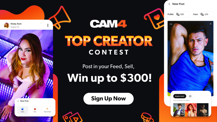 top creator activity feed