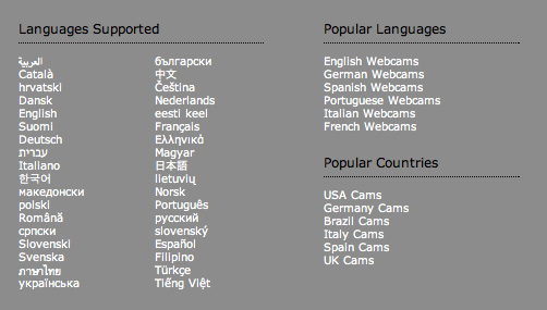 Cam4 webcam porno ragazze Italiano