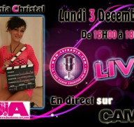 Pornstar Samia Christal Live on LSF Radio France and Cam4