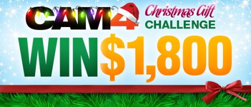 cam4 christmas gift challenge