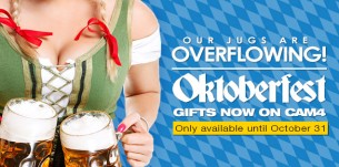 NEW Oktoberfest Gifts on Cam4!