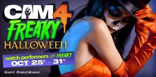 Freaky Halloween Returns to Cam4!
