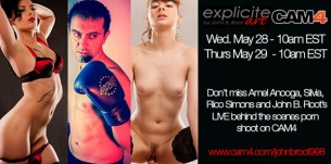 John B. Root Returns to CAM4 with 2 Live Porn Shows!
