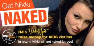 Get Nikki Night Naked: Cum for Charity