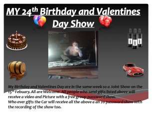 Valentine’s Day x Birthday Party with DarkSouls24