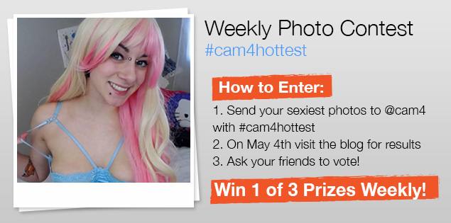 Canadian Camgirls: Win 1 in 3 Weekly Prizes!