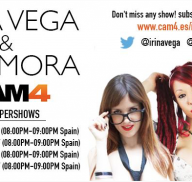 Irina Vega + Sofi Mora: May Super Shows on CAM4