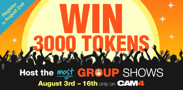 CAM4 Group Shows Contest (SIGN UP)
