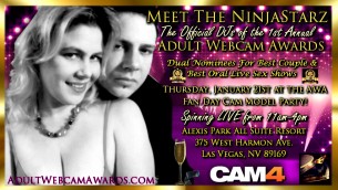 Meet NinjaStarz in Las Vegas at the Adult Webcam Awards