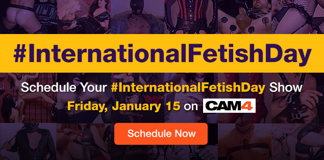 International Fetish Day on CAM4 with Stockroom!