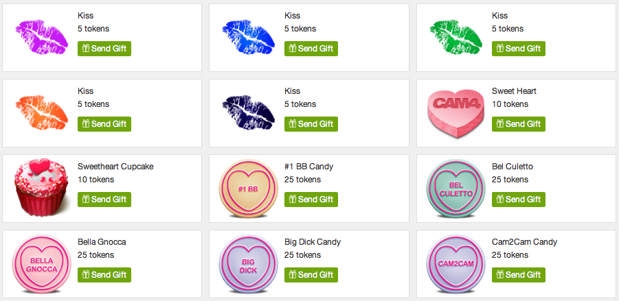 New CAM4 Valentine’s Day Gifts!