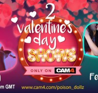 Poison Dollz CAM4 Valentine’s Weekend