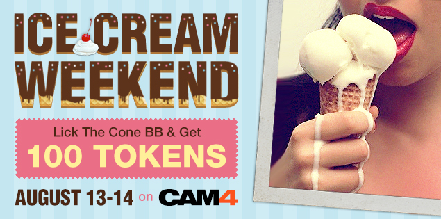 Recap: Ice Cream Weekend on CAM4