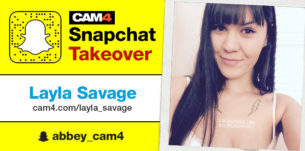 Layla Savage’s CAM4VR Snapchat Takeover: Sept 14th