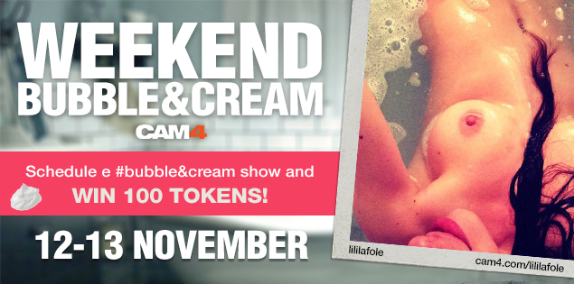 Bubble & Cream Weekend: November 12th & 13th