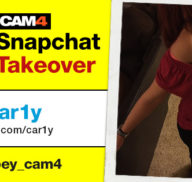 CAM4 Snapchat Takeover with Car1y