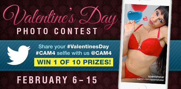Win 1 of 10 Prizes for Your #ValentinesDay Selfie