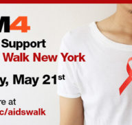 CAM4 Sponsors the AIDS Walk NY