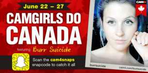Camgirls do Canada with BurrSuicide