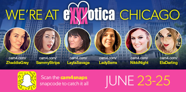 CAM4 does EXXXOTICA with Zhaddie Grey, Sammy Strips, Layla Savage & More