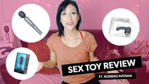 xKONEKOx’s Sex Toy Review: Le Wand, Le Wand Ripple and b-Vibe!