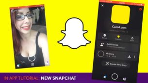 CAM4 Tutorial: Snapchat Update