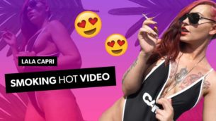VIDEO: Hot Cam Girl Smoking!